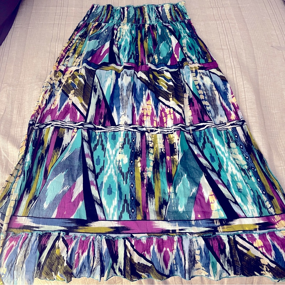 RAGA Multicolor Maxi Skirt